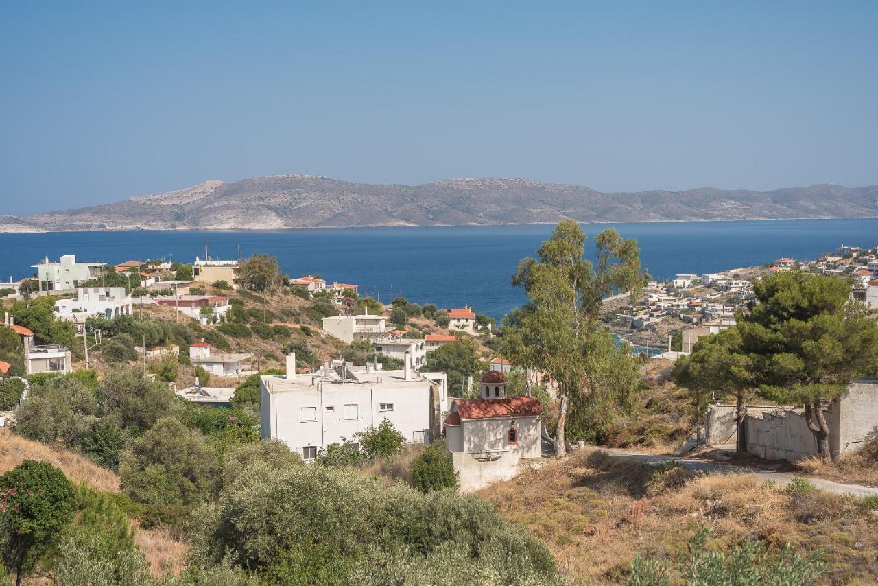 Villa Luna Private Heated Hydro Pool Bbq Beach 4Min Agia Marina Mikrolimanou Exterior photo