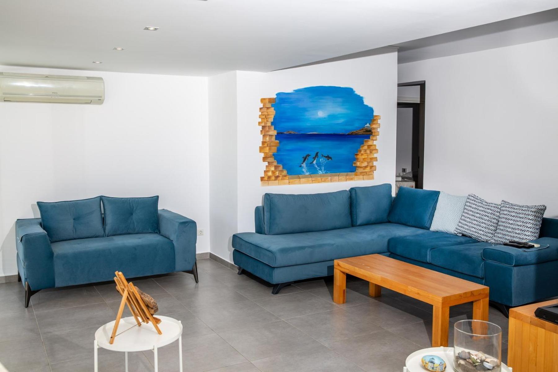Villa Luna Private Heated Hydro Pool Bbq Beach 4Min Agia Marina Mikrolimanou Exterior photo