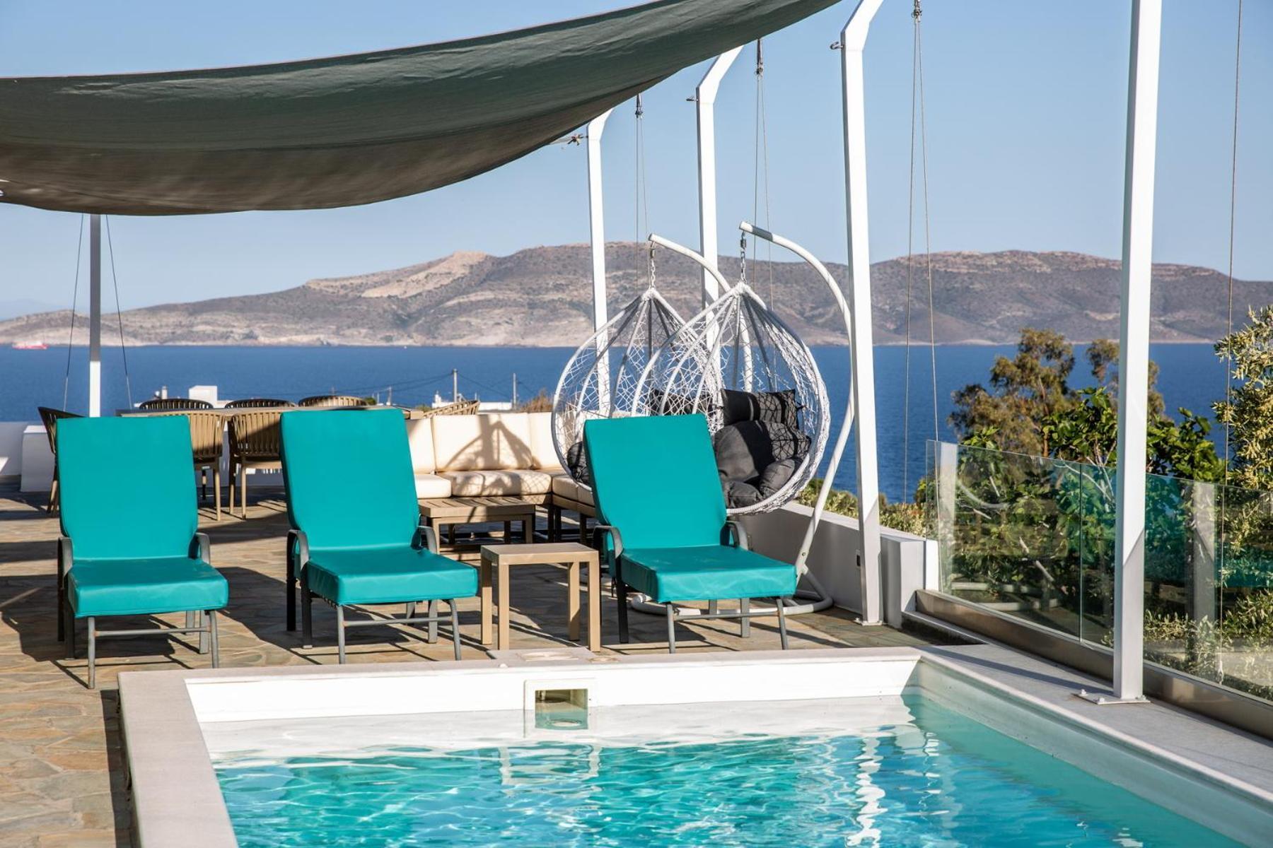 Villa Luna Private Heated Hydro Pool Bbq Beach 4Min Agia Marina Mikrolimanou Exterior photo